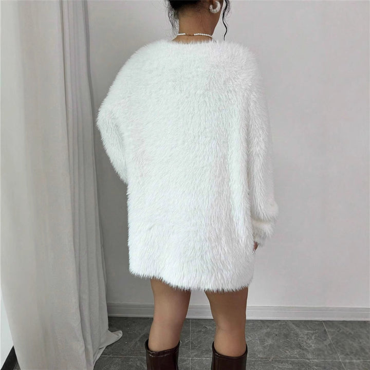 Damen Pullover mit weich strukturiertem Design Drune