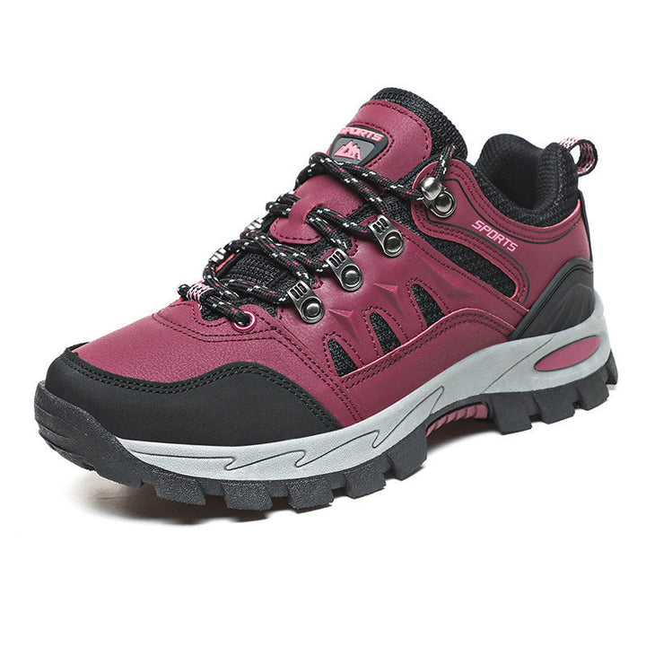 Damen Trekking Sportschuhe mit rutschfester Sohle und atmungsaktivem Obermaterial Drune