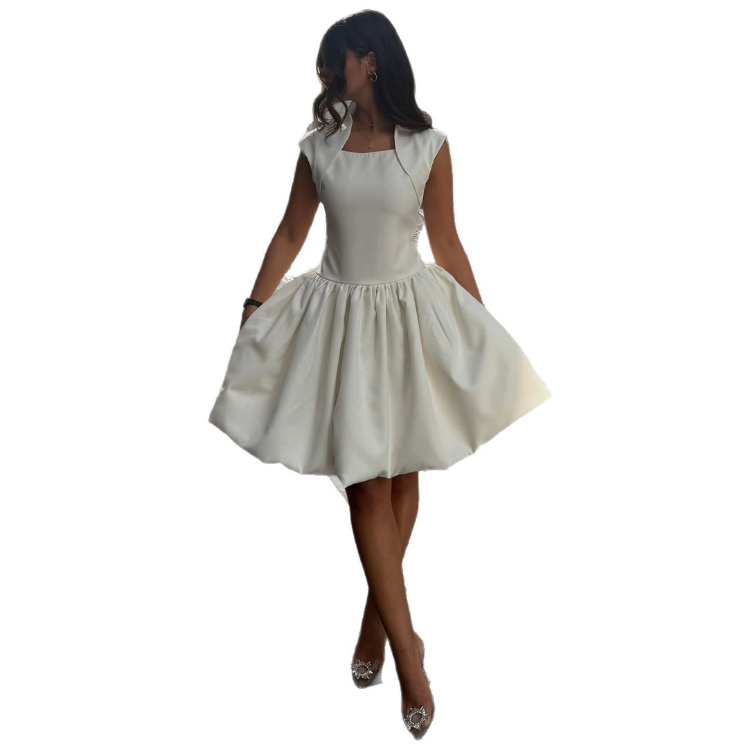 Damen Ballonkleid Drune