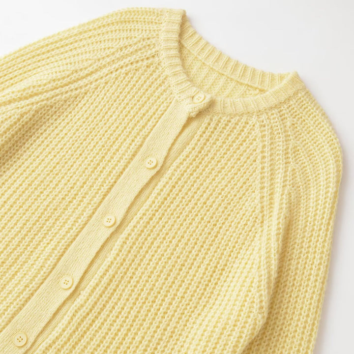 Damen Strickjacke mit strukturiertem Design und praktischen Knöpfen Drune