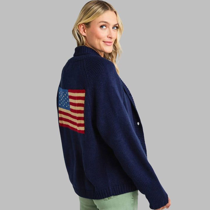 Damen Strickjacke mit modischem Design und bequemen Taschen Drune