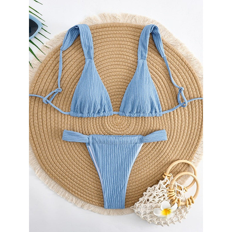 Damen Triangel-Bikini mit verstellbaren Trägern Drune
