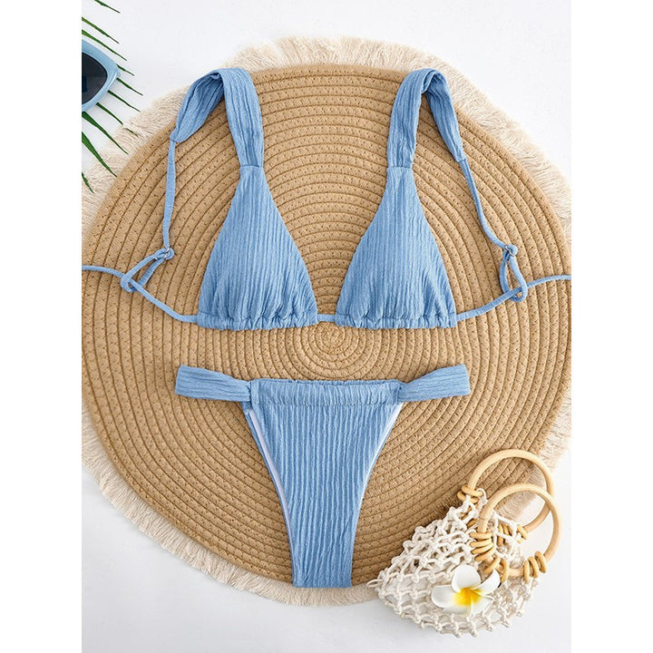 Damen Triangel-Bikini mit verstellbaren Trägern Drune