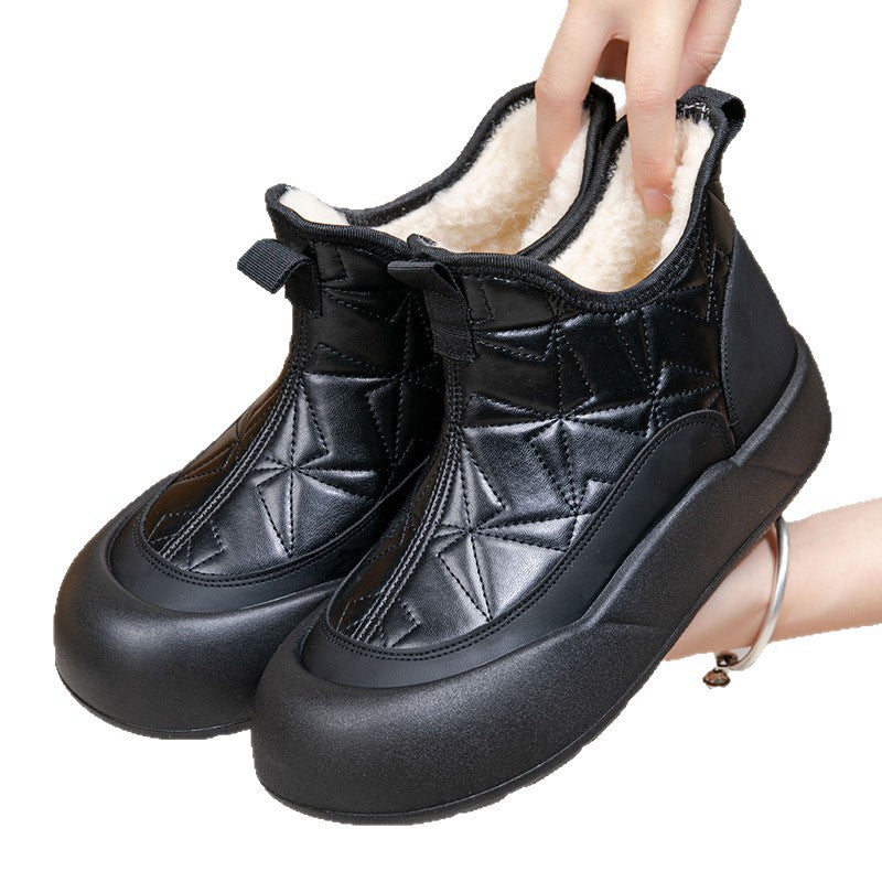 Damen Entwicklungsfreundliche Winterstiefel mit isolierendem Innenfutter Drune