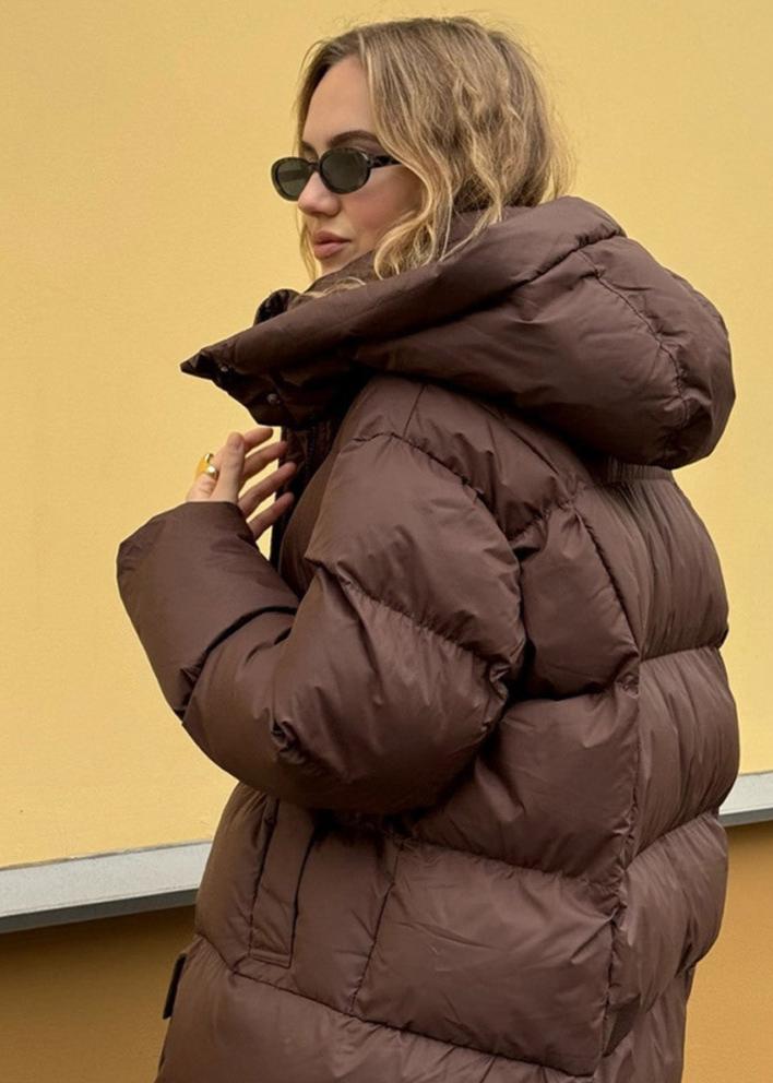 Drune | Schokoladen-Pufferjacke - Gemütlich und Trendy