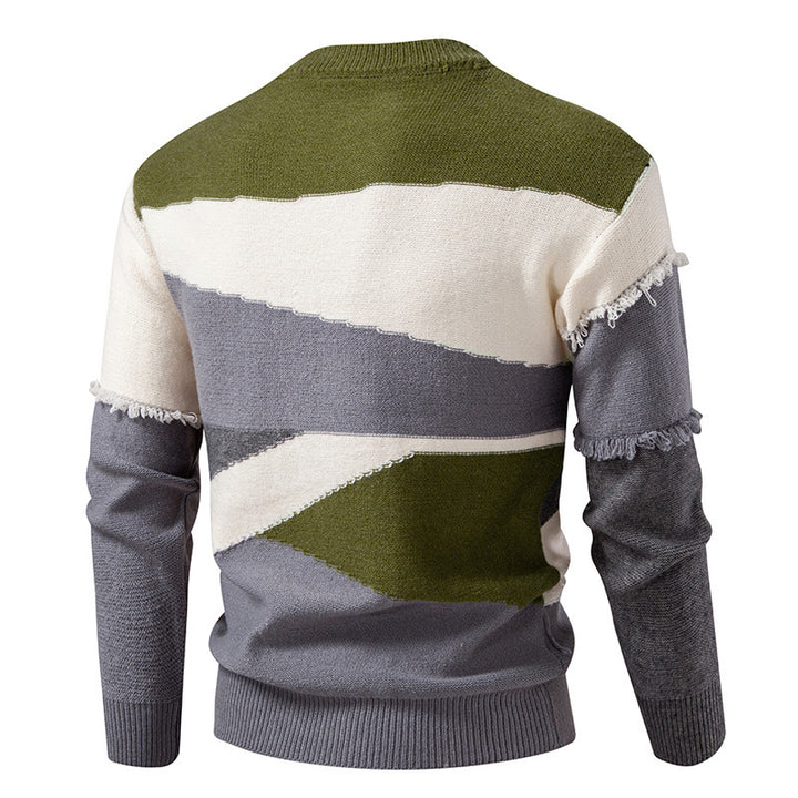Herren modischer Pullover mit einzigartigem Fransen-Design Drune