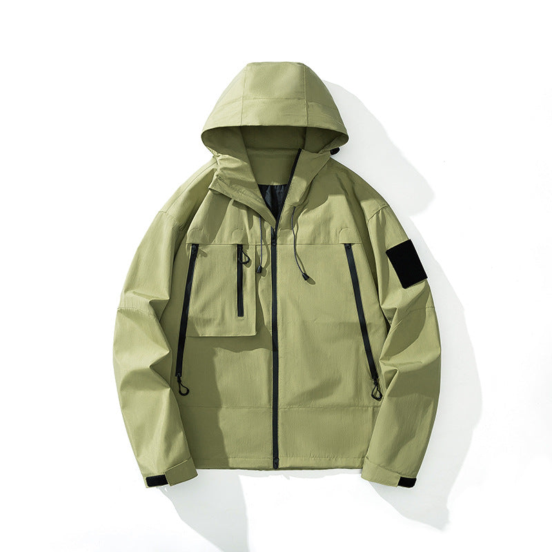 Herren technische Multifunktionsjacke mit praktischen Taschen Drune