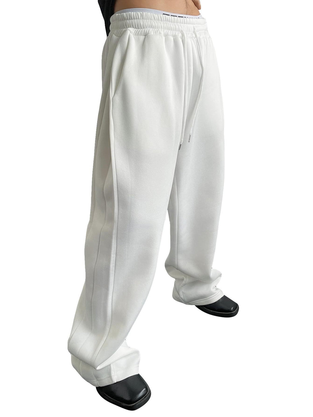 Unisex nan lässige Oversize Jogginghose mit elastischem Bund und Kordelzug Drune