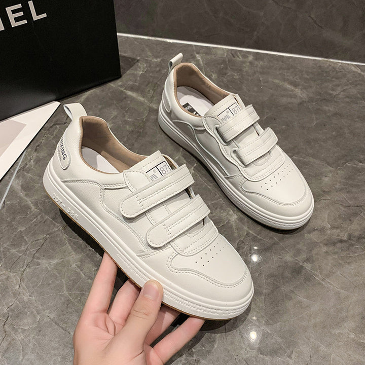 Damen Klettverschluss Freizeit Sneaker Drune