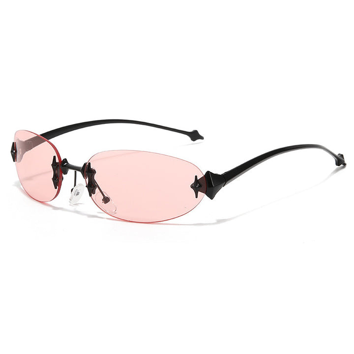 Drune | Star Rahmenlose Futuristische Sonnenbrille