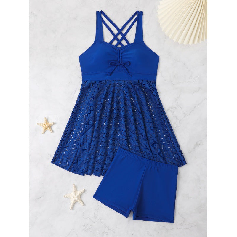 Damen Strandkleid mit sportlichem Schnitt und integriertem Shorts Drune