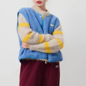 Damen komfortable Fleece-Weste Drune