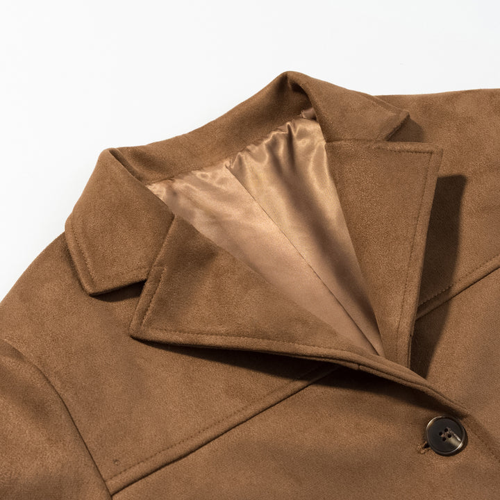 Damen Trendige Blazerjacke aus weichem Stoff Drune
