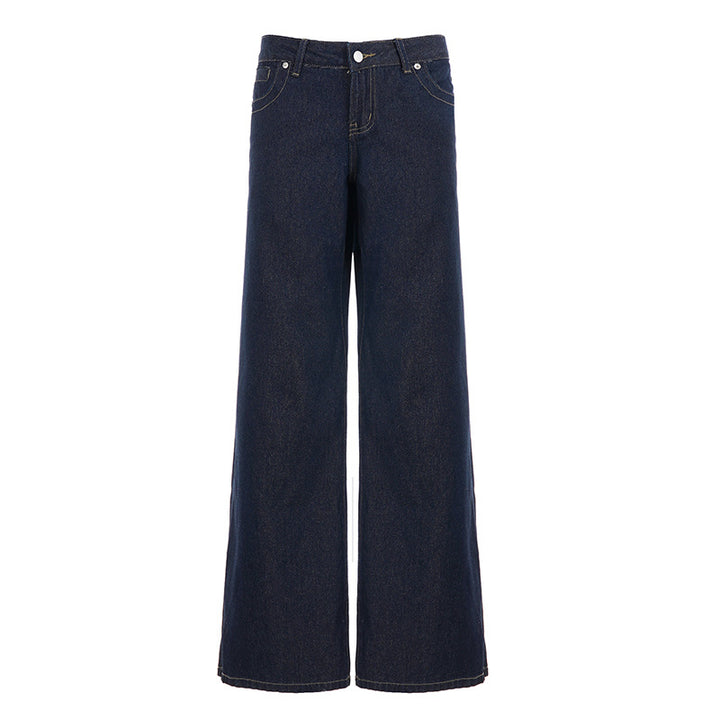 Damen Weite Jeans im lässigen Schnitt Drune