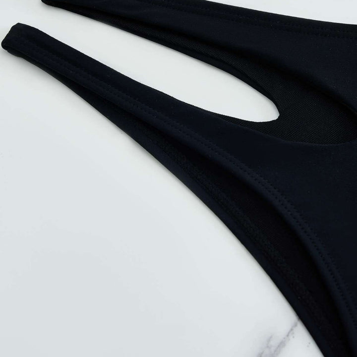 Damen Bikini-Set mit modischem Knoten und seitlichem Cut-Out Drune