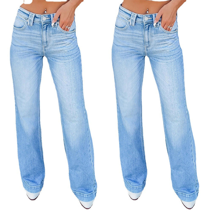 Damen weite Jeans im Vintage-Look Drune