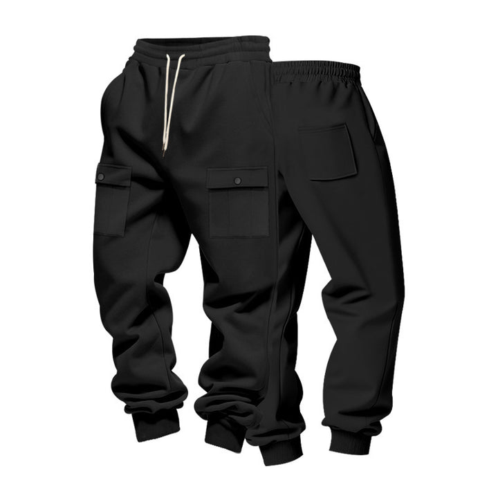 Herren Cargo-Jogginghose mit anatomischer Passform und praktischen Seitentaschen Drune