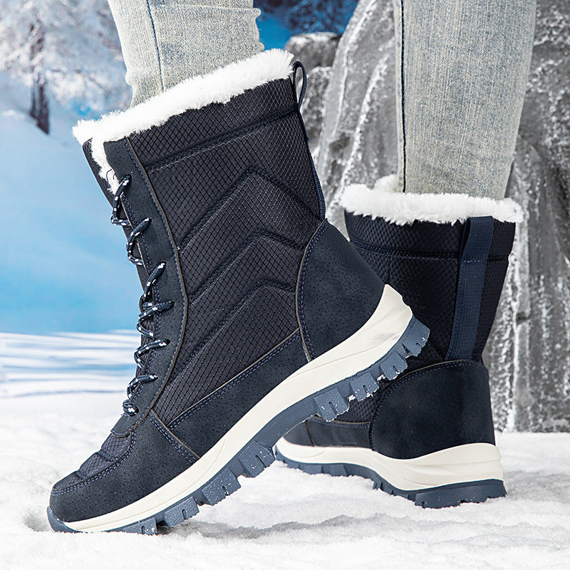 Damen Multifunktionale Winterstiefel mit isolierendem Innenfutter und rutschfester Sohle Drune