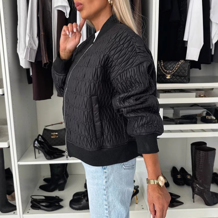 Damen gesteppte Bomberjacke Drune