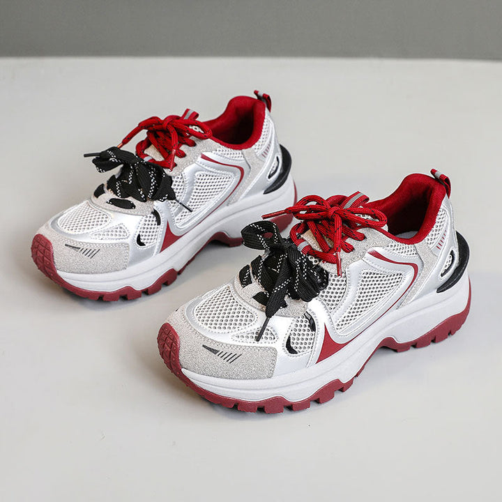 Damen Sportliche Wanderschuhe mit atmungsaktiver Mesh-Oberfläche und stabiler Sohle Drune