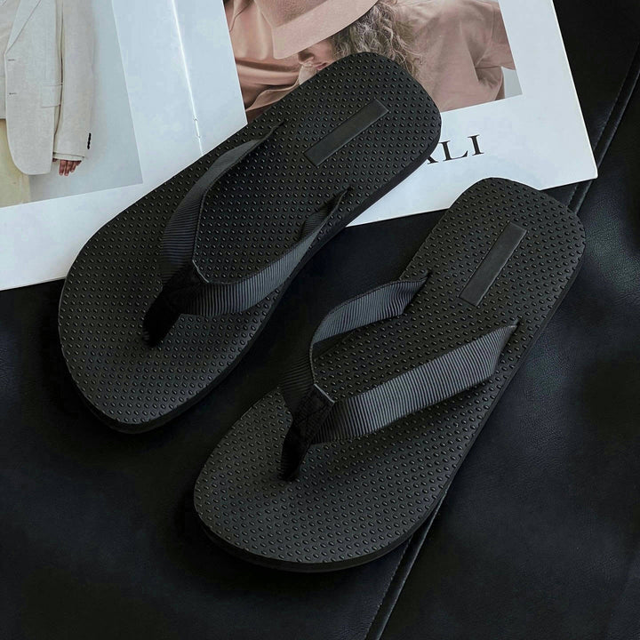 Damen Bequeme Zehentrenner-Sandalen mit rutschfester Sohle Drune