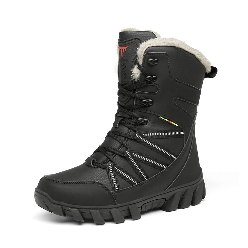 Damen Winterstiefel mit rutschfester Sohle und isolierendem Futter Drune