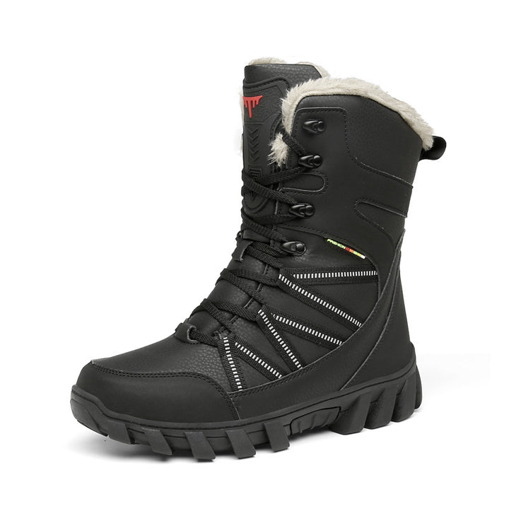 Damen Winterstiefel mit rutschfester Sohle und isolierendem Futter Drune