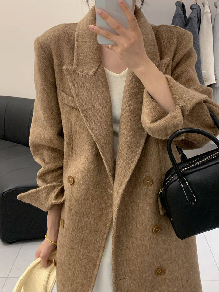 Drune | Eleganter Wollmantel für Damen