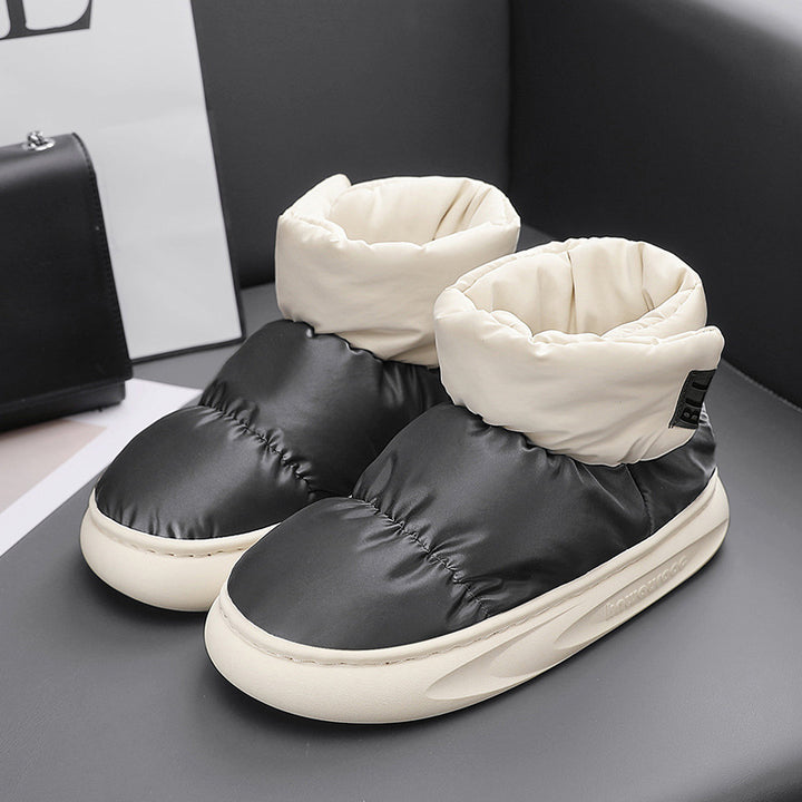 Damen warme Isolier-Schuhe mit hochwertiger Polsterung und rutschfester Sohle Drune