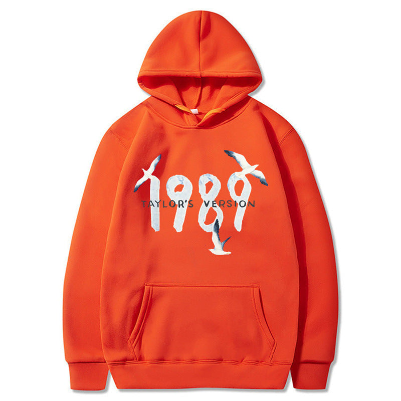 Damen Kapuzenpullover mit kreativem Vogelmotiv und hochwertiger Baumwolle Drune