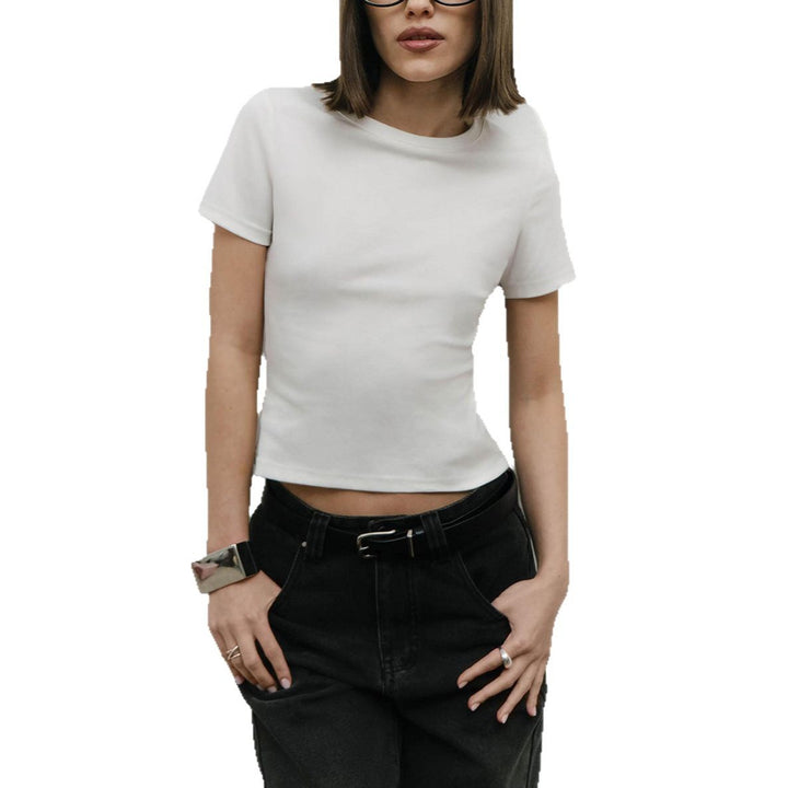 Damen Basic T-Shirt Drune