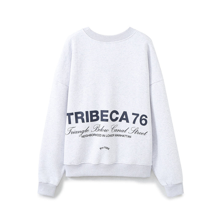 Damen Sweatshirt mit trendy New York Aufdruck Drune