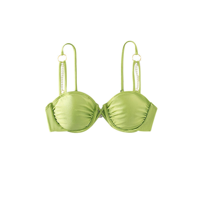 Damen Bikinioberteil mit eleganten Perlendetails Drune