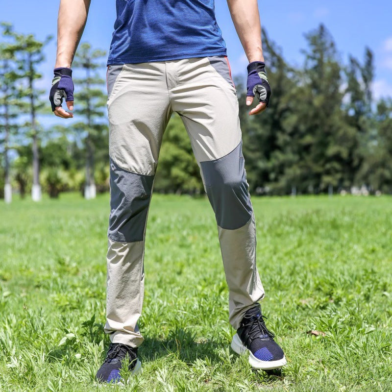 Herren nan leichte Stretch-Outdoorhose mit verstärkten Knien und ergonomischer Bewegungspasse Drune
