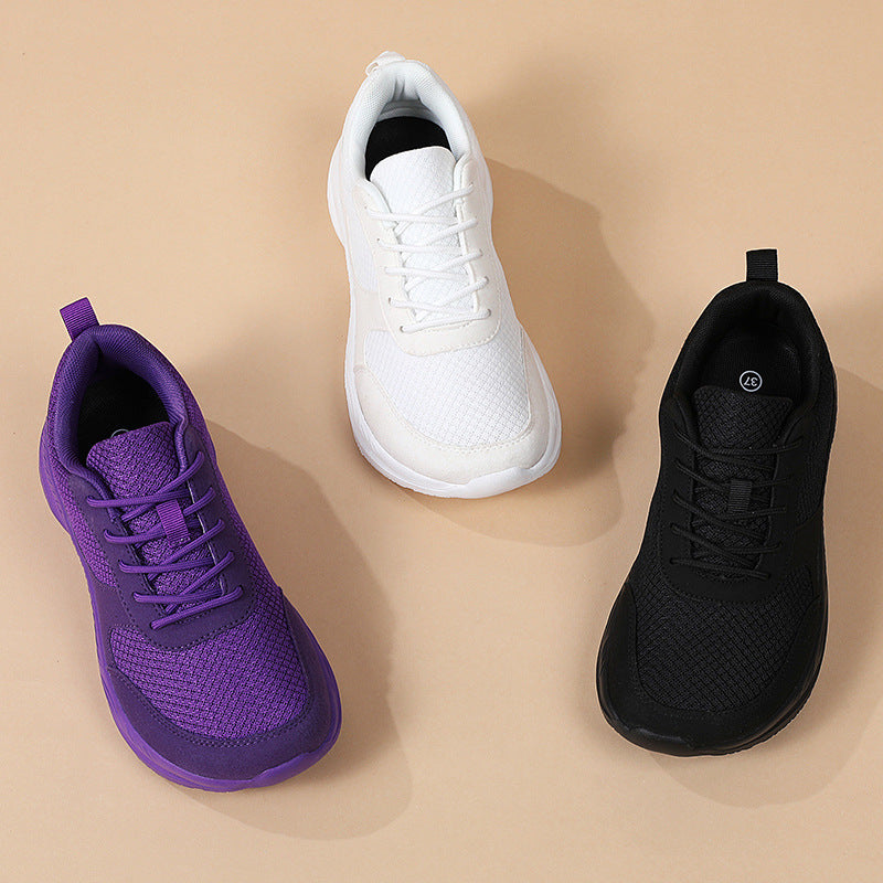 Damen Sportliche Laufschuhe mit atmungsaktivem Mesh-Obermaterial und dämpfender Sohle Drune
