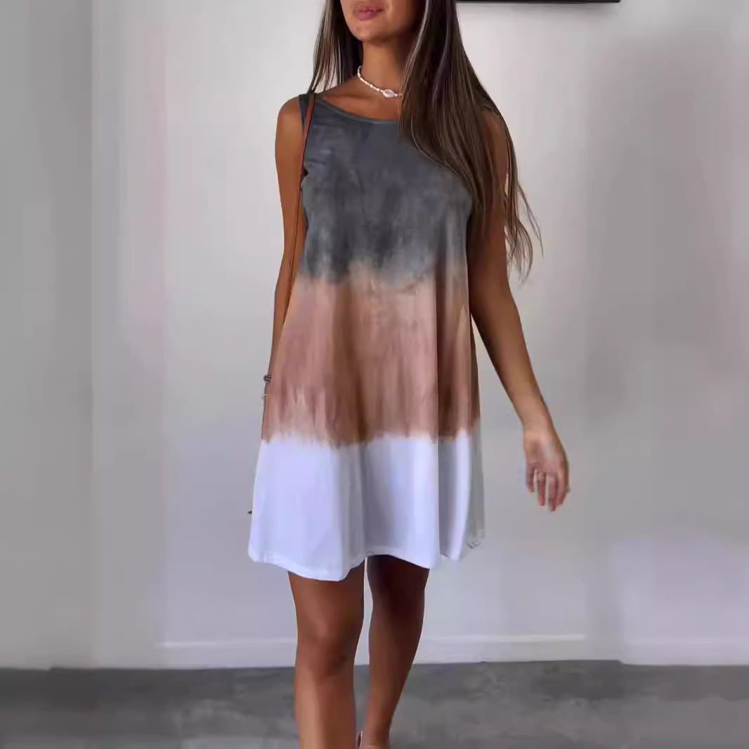Damen ärmelloses Sommerkleid Drune