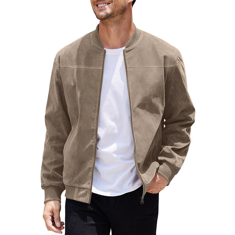 Herren stylische Bomberjacke mit sportlichem Schnitt Drune