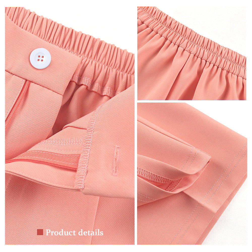 Damen elegante Flared-Hose Drune