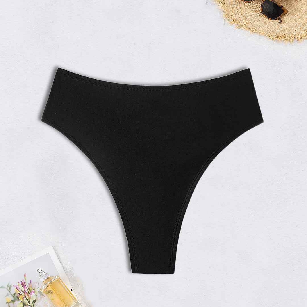Damen Bikini-Höschen mit verstellbaren X-Trägern und elegantem Design Drune