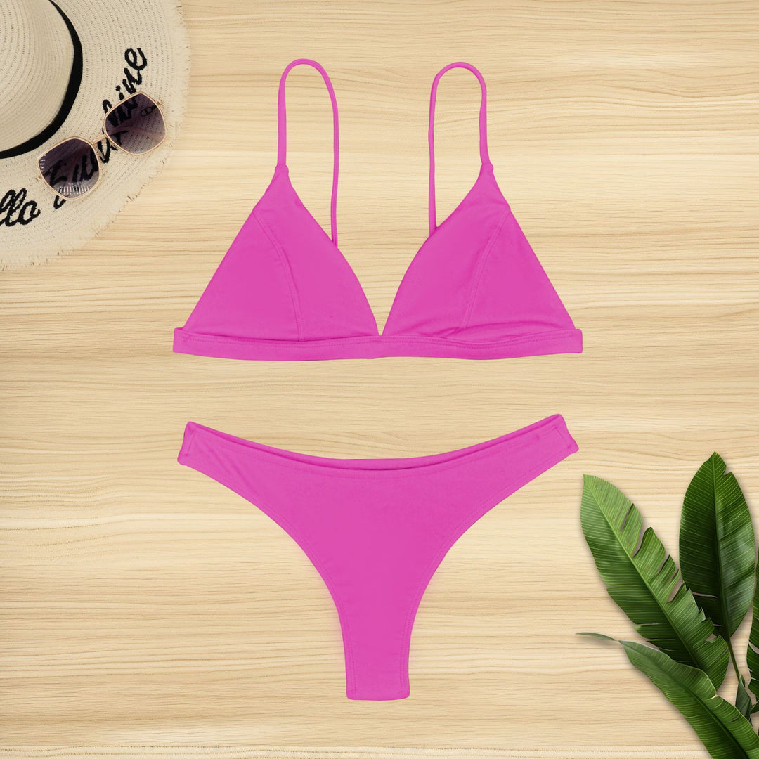 Damen Triangle-Bikini-Set Drune