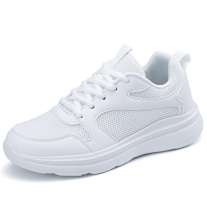 Damen nan atmungsaktiver Netz-Sneaker mit dämpfender Leichtsohle und gepolstertem Fersenkragen Drune