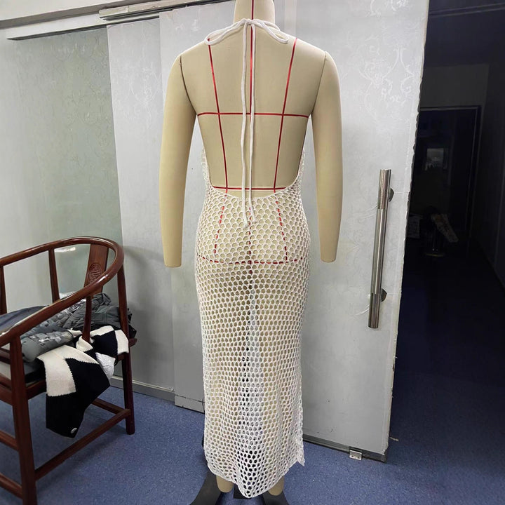 Damen Netzkleid im stylischen figurbetonten Design Drune