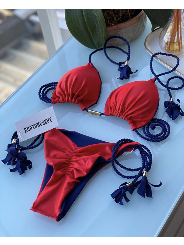 Drune | Sexy Dreieckstasche Bikini