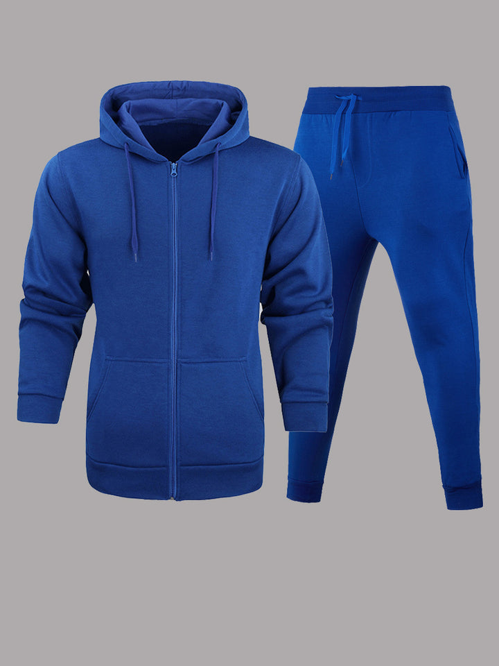 Damen Kapuzenjacke und Fitnesshose Set mit praktischen Taschen und komfortablem Material Drune