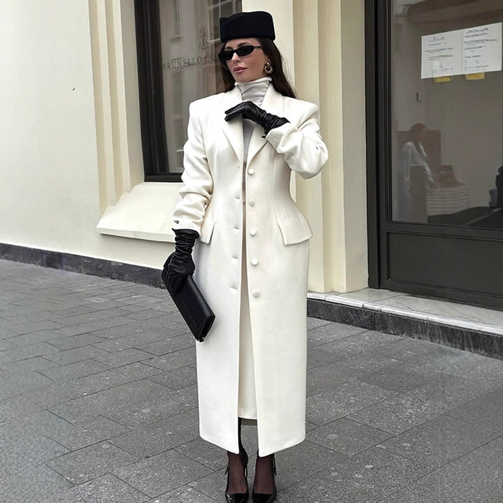 Damen Elegante Oversized Blazerjacke Drune