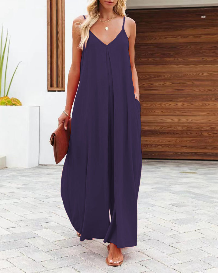 Damen luftiges Maxikleid