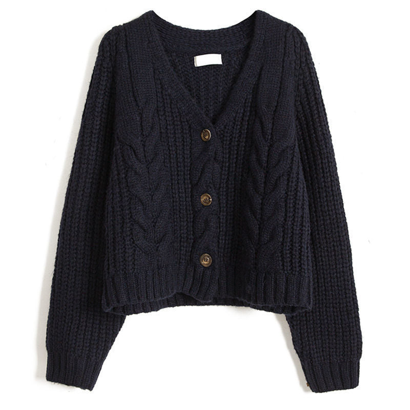 Damen Kuscheliger Strickcardigan mit dekorativem Zopfmuster Drune