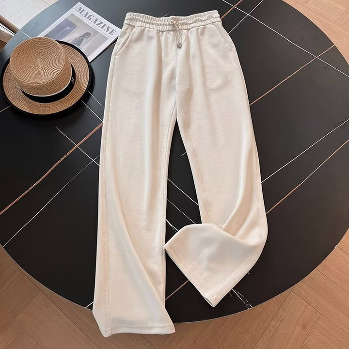 Damen Sportliche Freizeithose mit elastischem Bund und seitlichen Taschen Drune