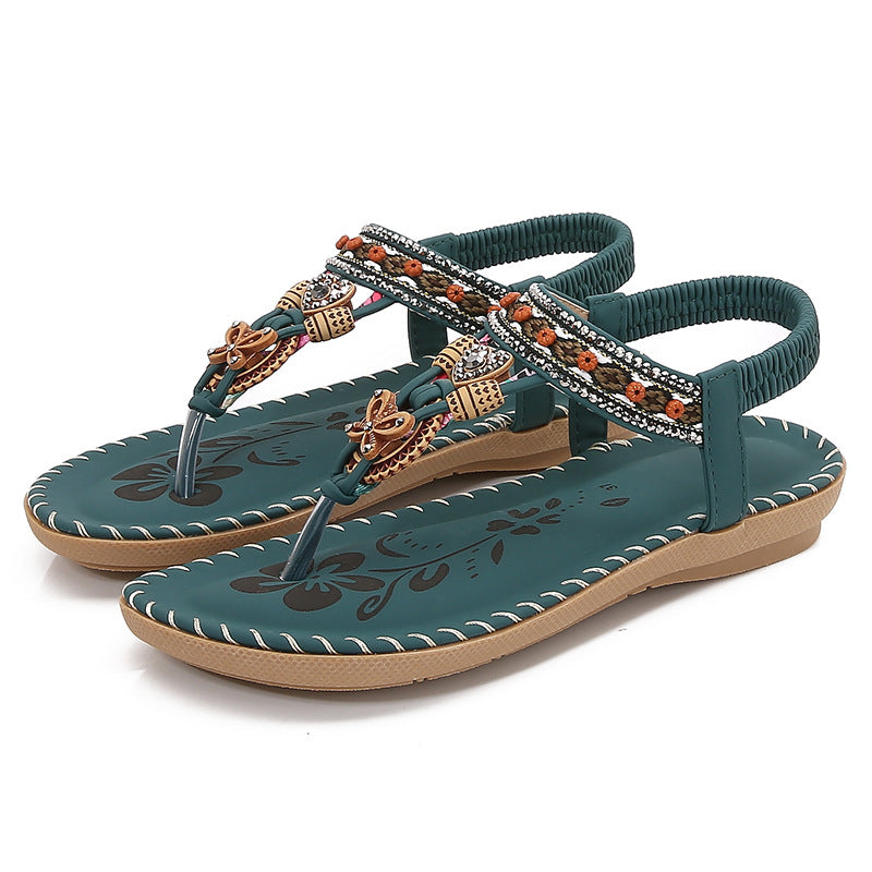 Damen Elegante Riemensandalen mit kunstvollen Details Drune