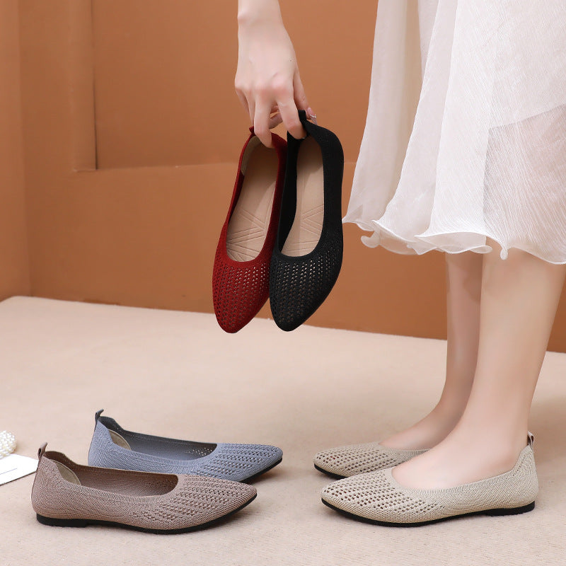 Damen Atmungsaktive und bequeme Ballerinas Drune